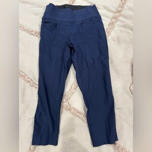 Women's Apt. 9 Tummy Control Pull-On Ankle Pants Size 2P Navy